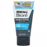 Bioré Men's Oil Creal Double Scrub Facial Foam 100g